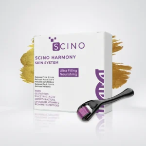 Scino Harmony Skin System - جلسات سكين بوستر من البيت + ديرما رولر مجانا